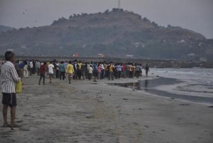 Pune,Inamdar College,Murud Beach,Raigad,picnic,Students