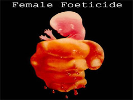 female foeticide,Abortion,India,Maneka Gandhi,Sex determination test, Ultrasound 