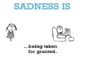 People Take You For Granted