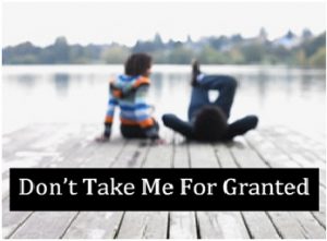 People Take You For Granted
