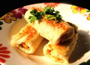 Paneer Bread Rolls 