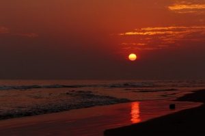 Puri Beach-Sunrise,Sunset,Sunrise & Sunset Point,India