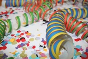 Successful new year party at home